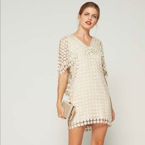 Elliatt “Monroe” Pearl Embellished Dress NWT